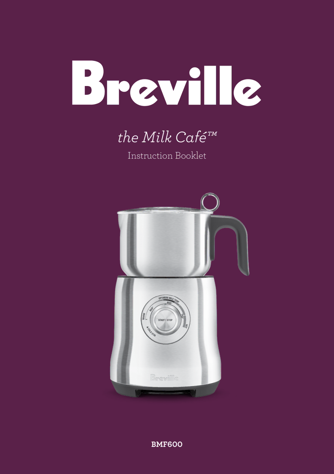 Breville BMF600 manual 