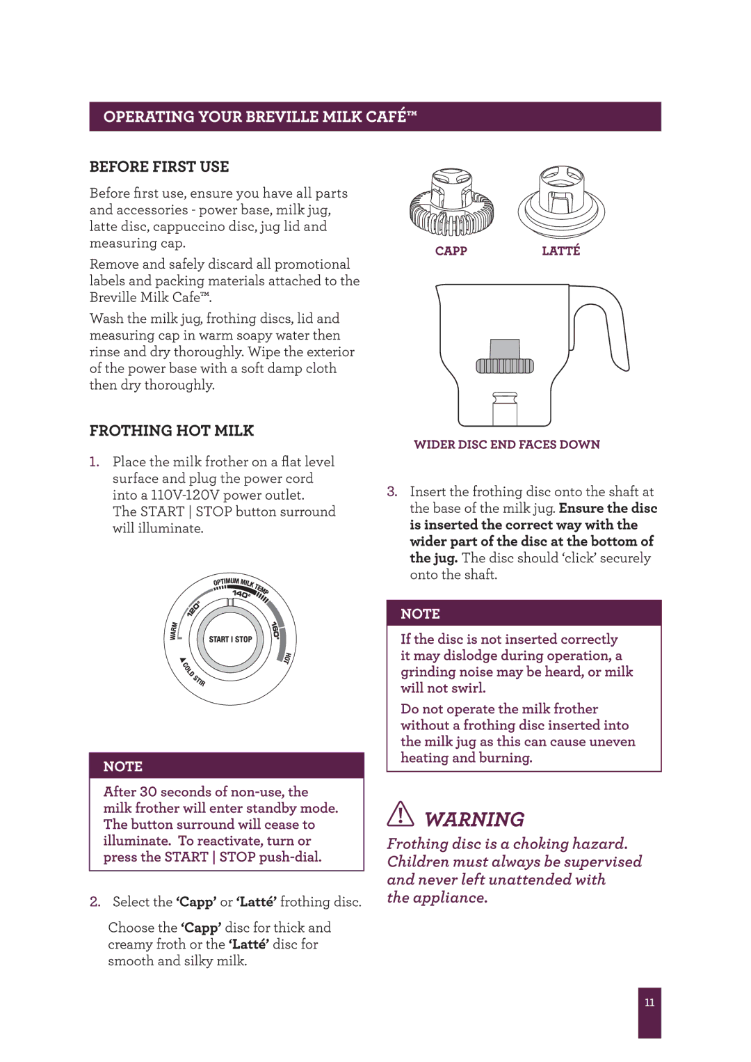 Breville BMF600XL manual 