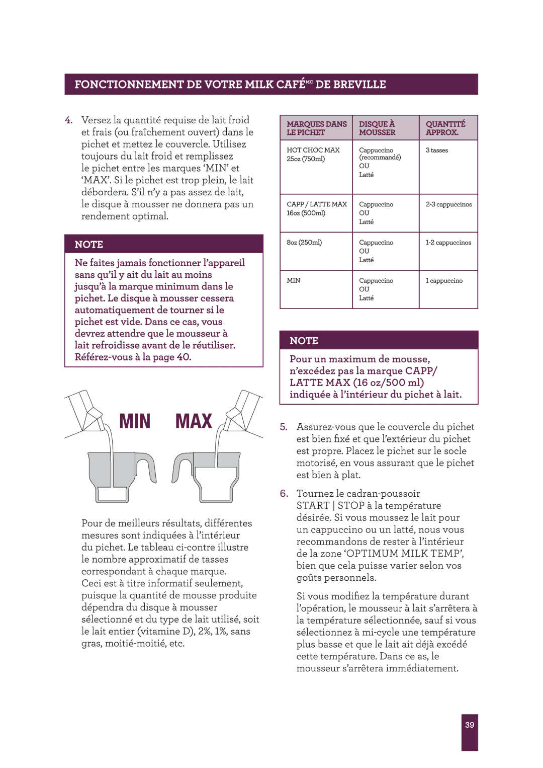 Breville BMF600XL manual 