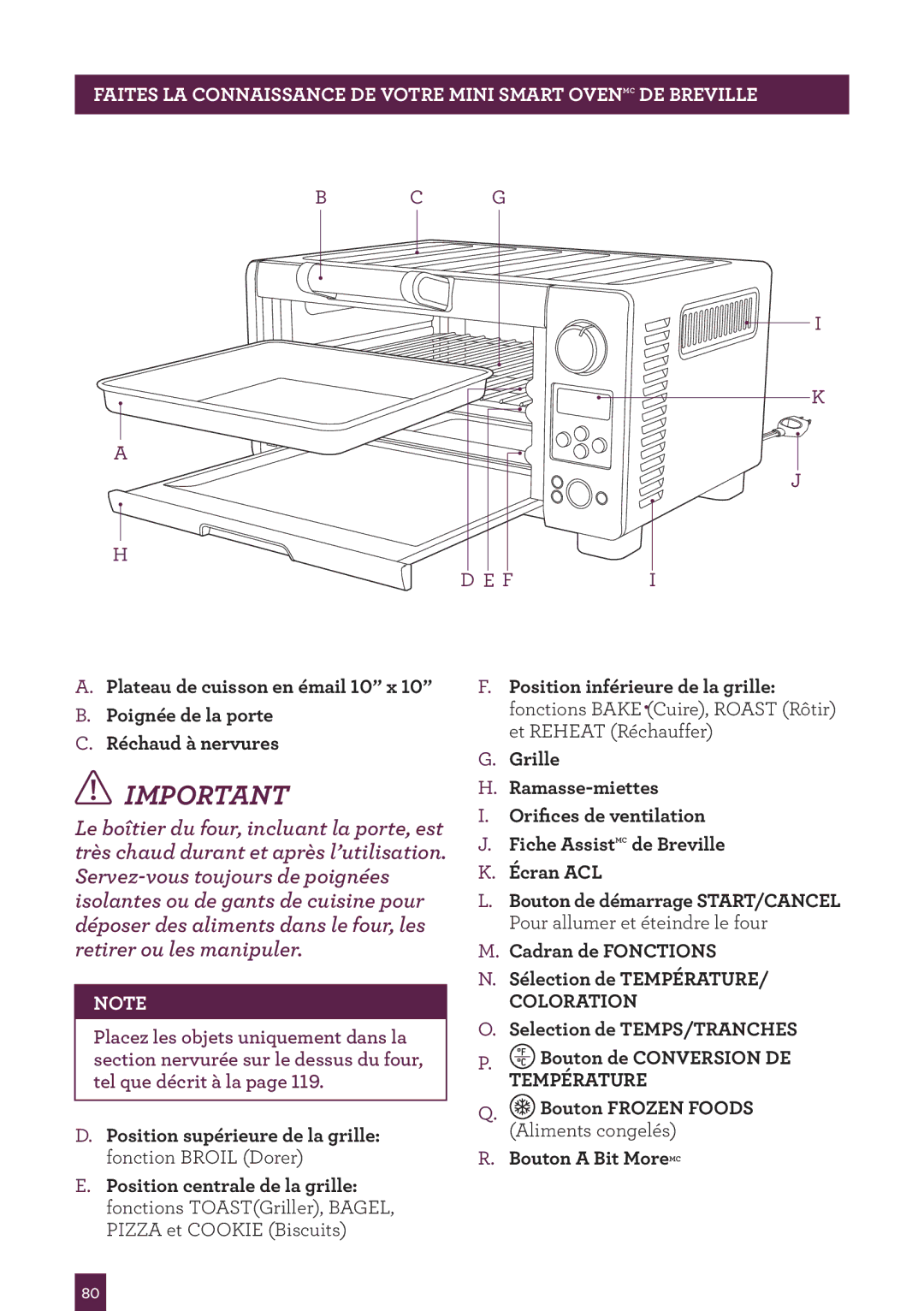 Breville BOV450XL manual 