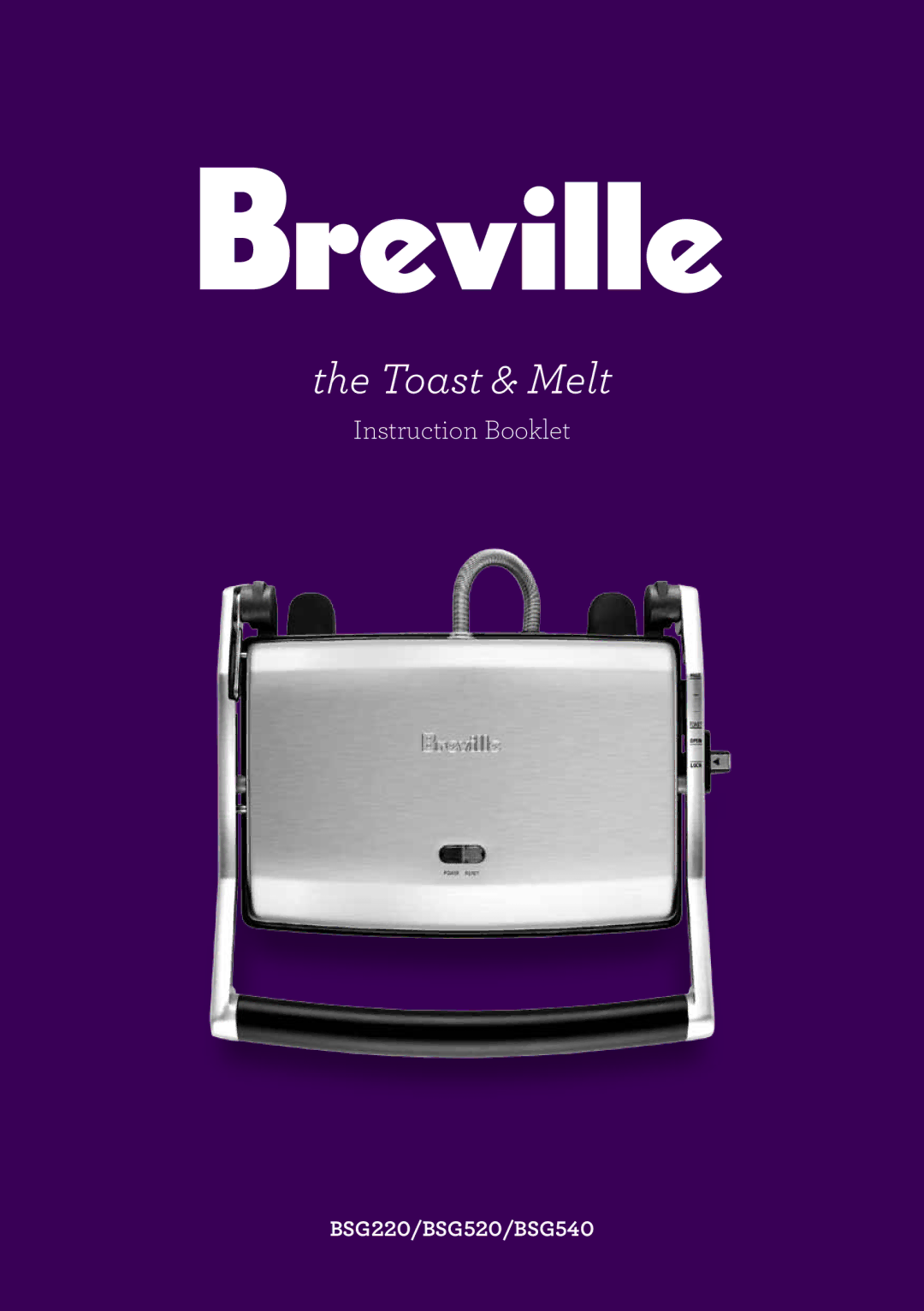 Breville manual BSG220/BSG520/BSG540 