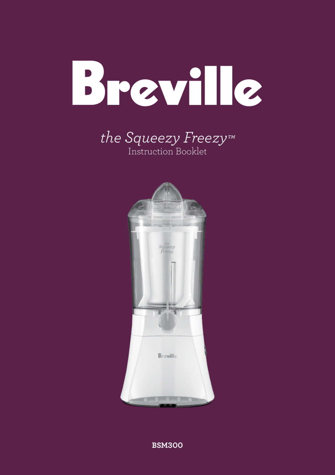 Breville BSM300 brochure 