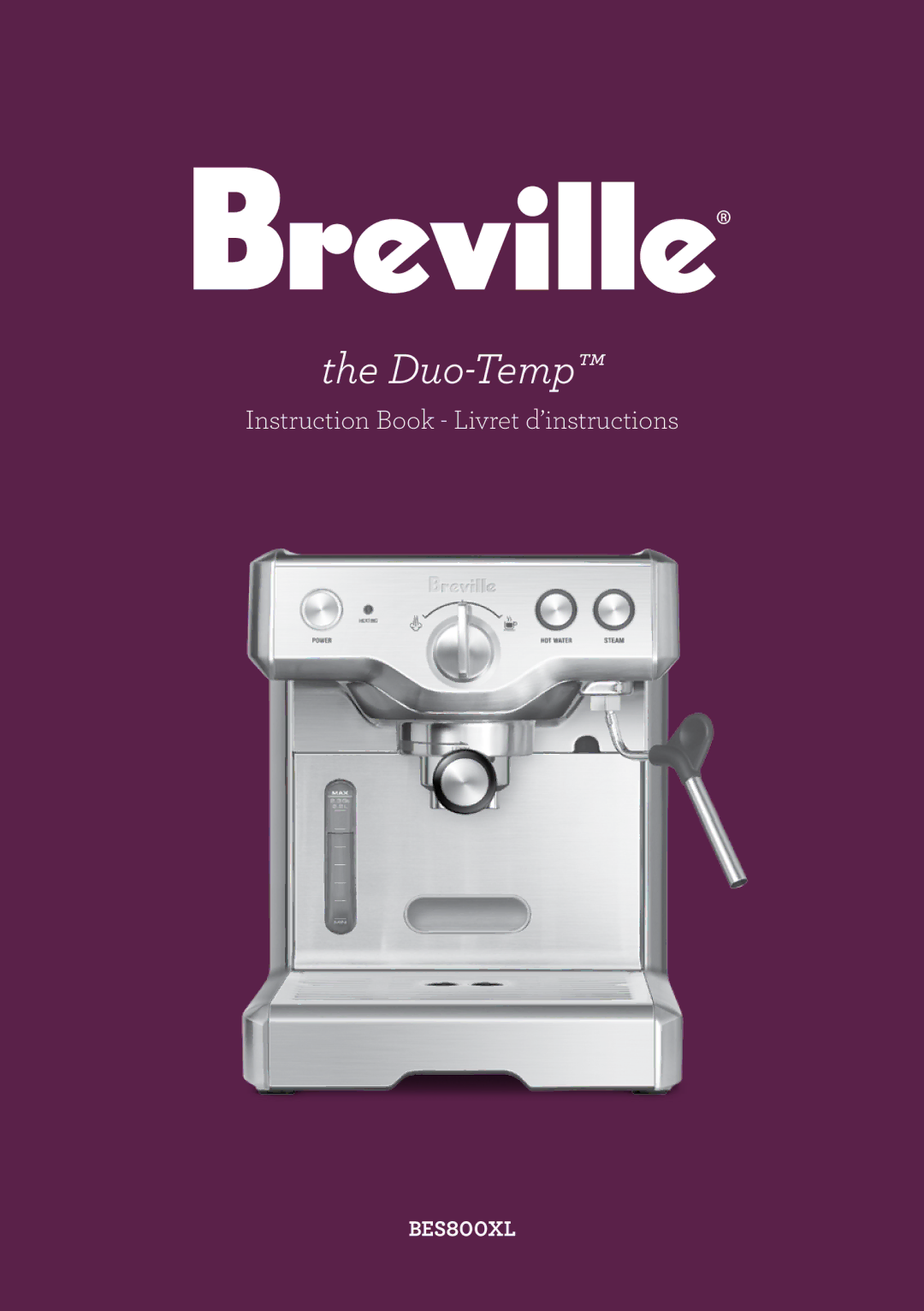 Breville ME 67 manual Duo-Temp 