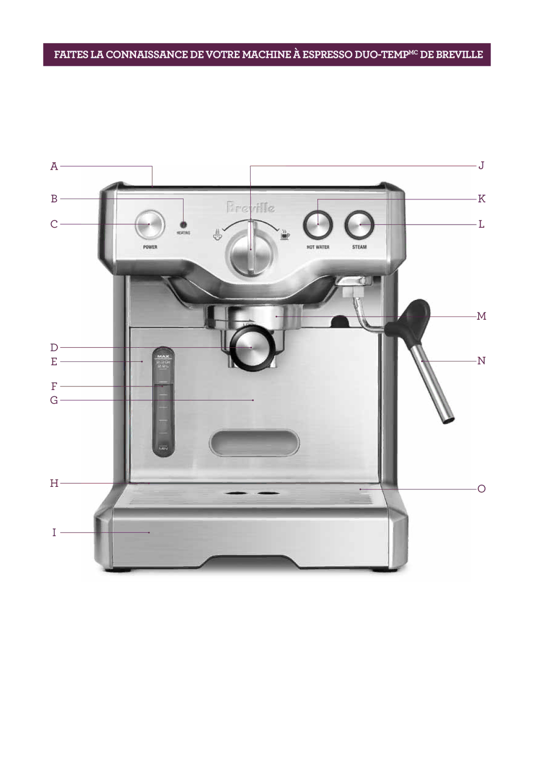 Breville ME 67 manual 