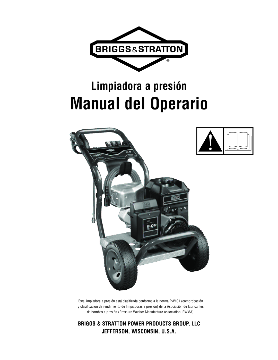 Briggs & Stratton 020274-0 manual Manual del Operario 