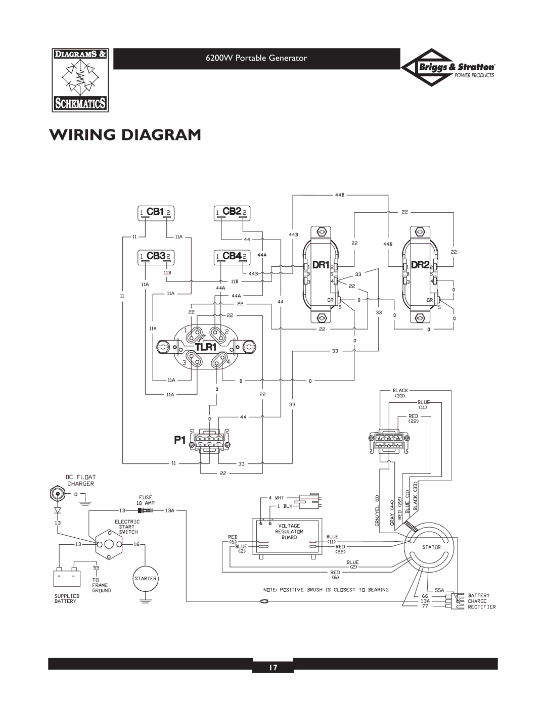 Briggs & Stratton 030211 owner manual Wiring Diagram 