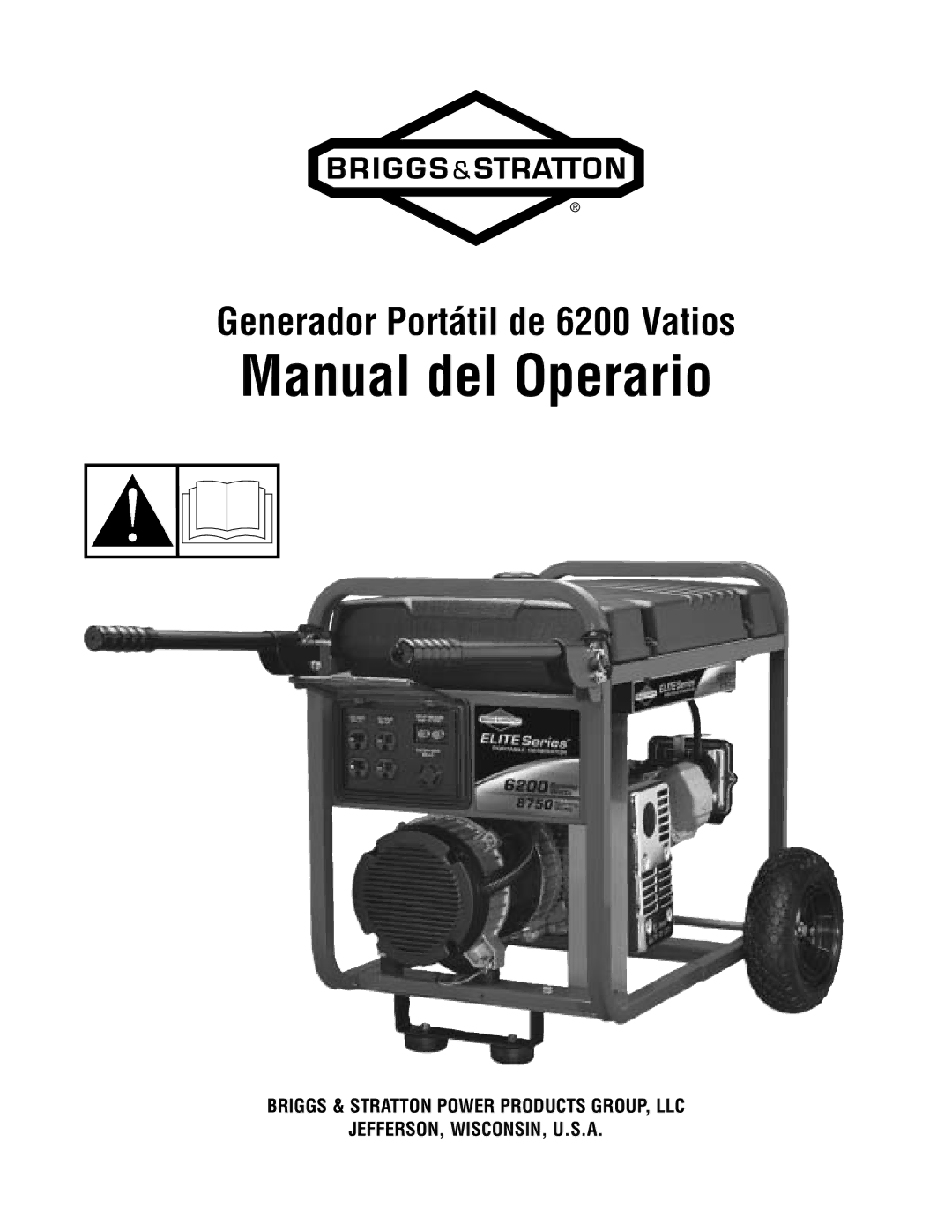 Briggs & Stratton 030242-0 manual Manual del Operario 