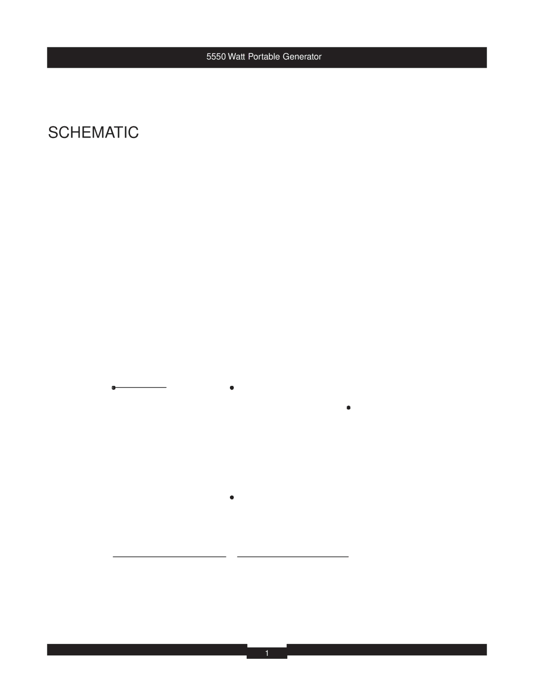 Briggs & Stratton 030325 manual Schematic 