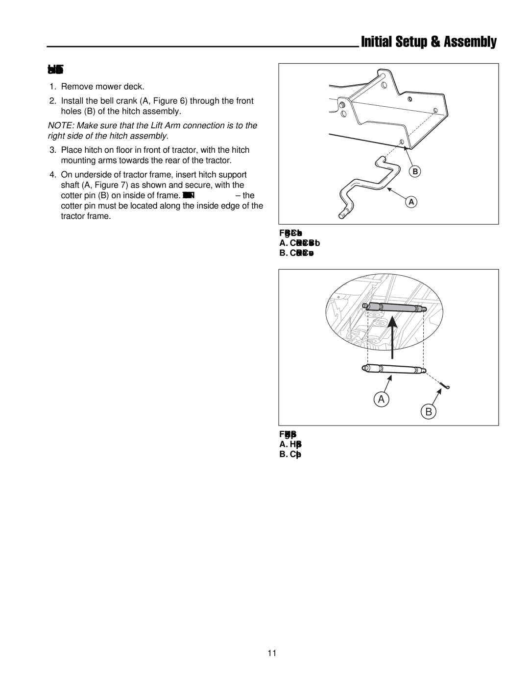 Briggs & Stratton 1694919 manual Install Hitch on to Tractor, Bell Crank Installation Chute Rotator Drive Cover Bolt 