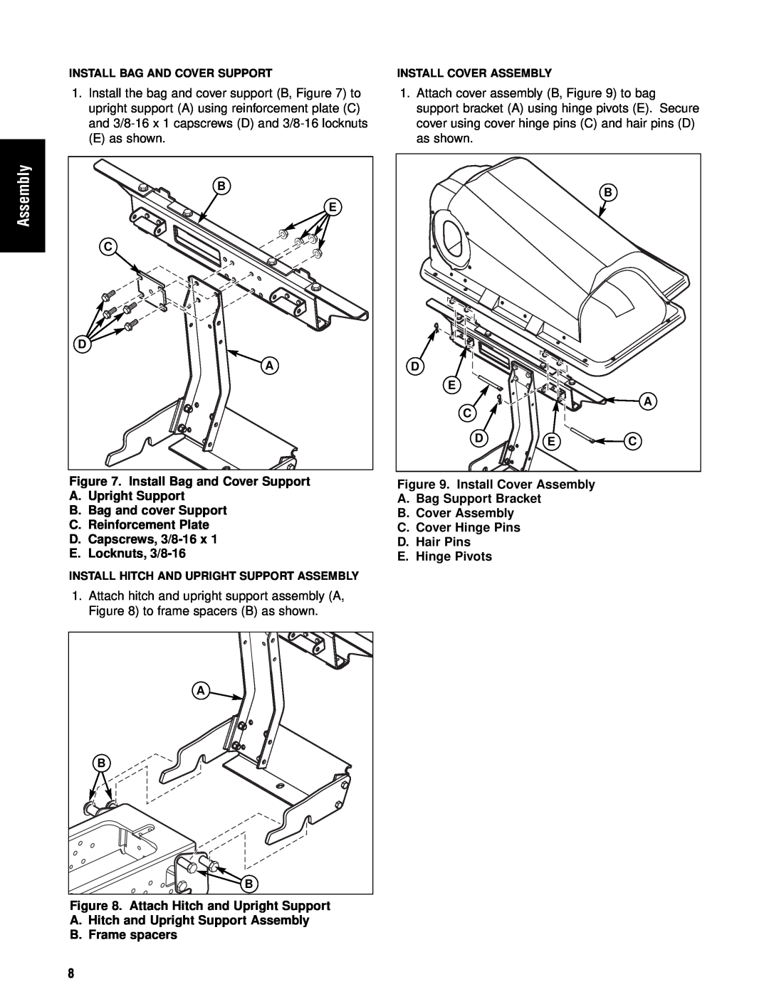 Briggs & Stratton 1695353 manual Assembly, E as shown 