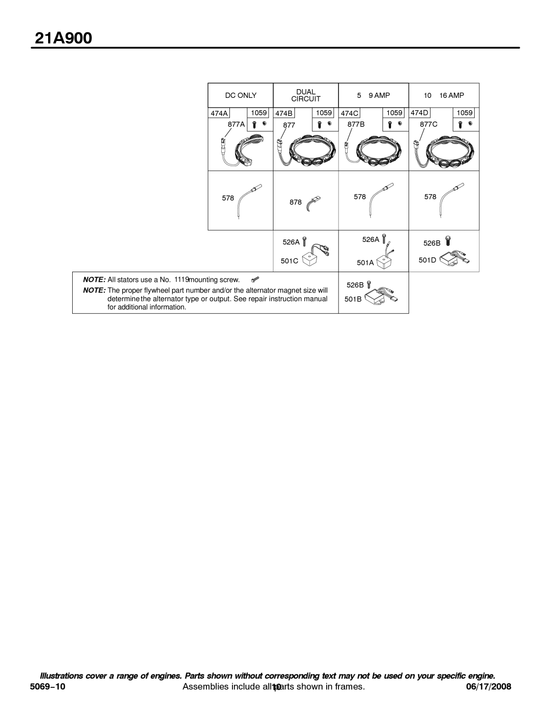 Briggs & Stratton 21A900 service manual For additional information 