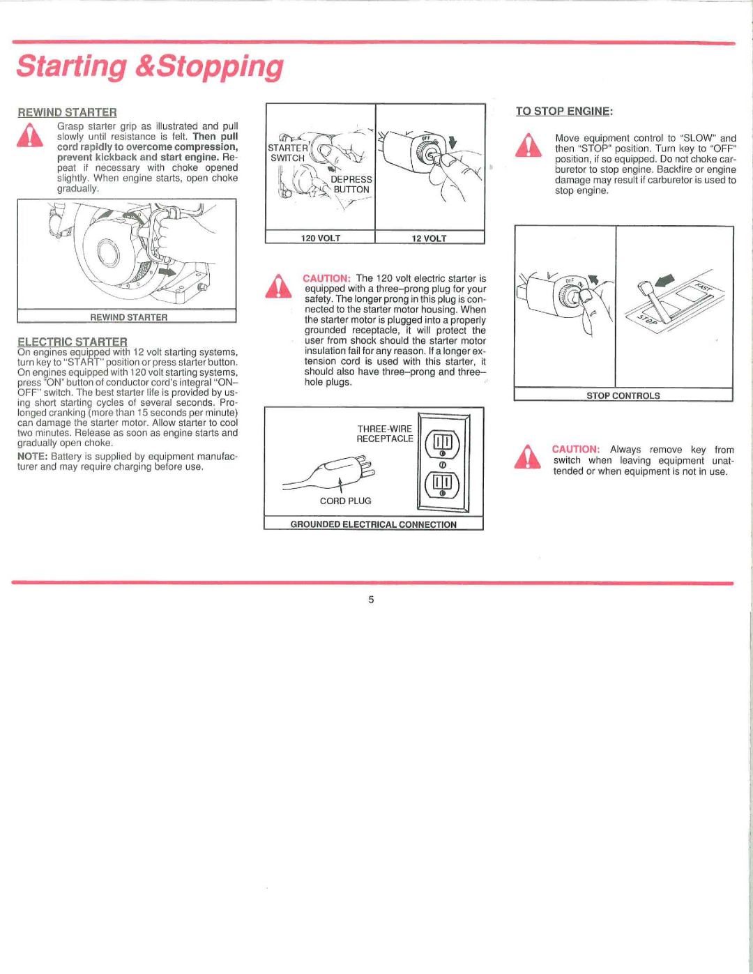 Briggs & Stratton 222400, 252400 manual 