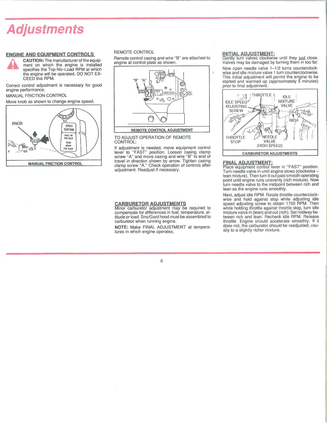 Briggs & Stratton 252400, 222400 manual 