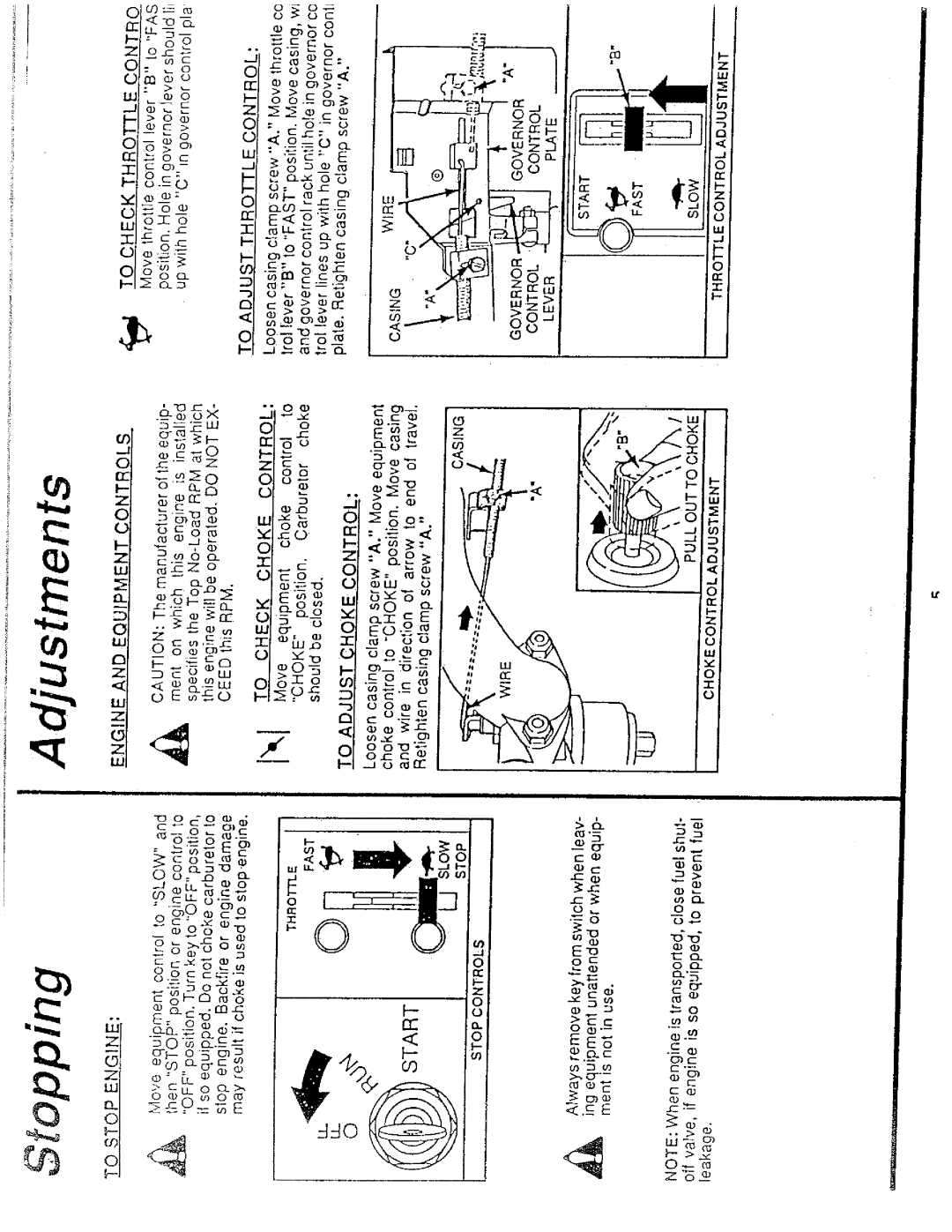 Briggs & Stratton 261700, 260700 manual 