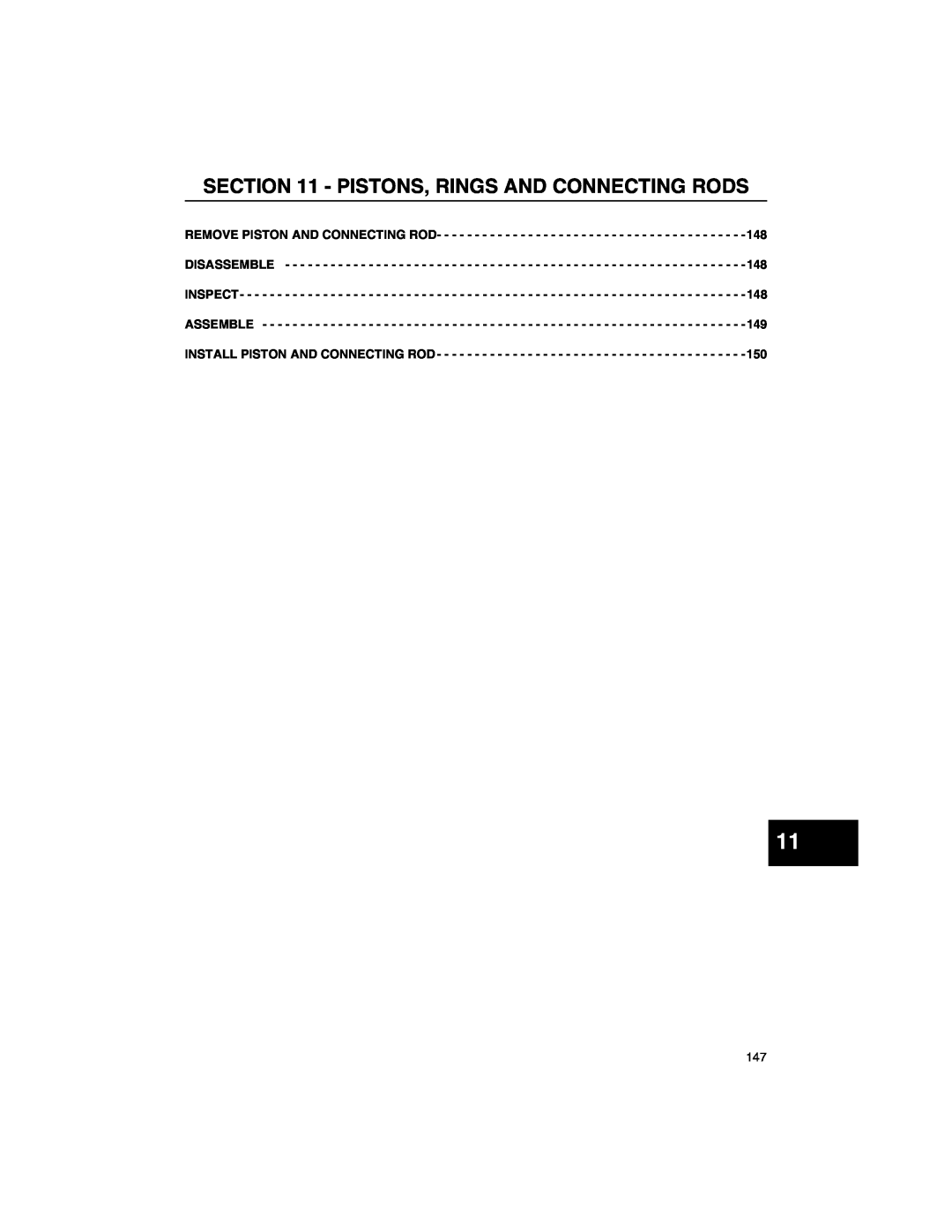 Briggs & Stratton 271172, 270962, CE8069, 276535, 273521 manual Pistons, Rings And Connecting Rods 