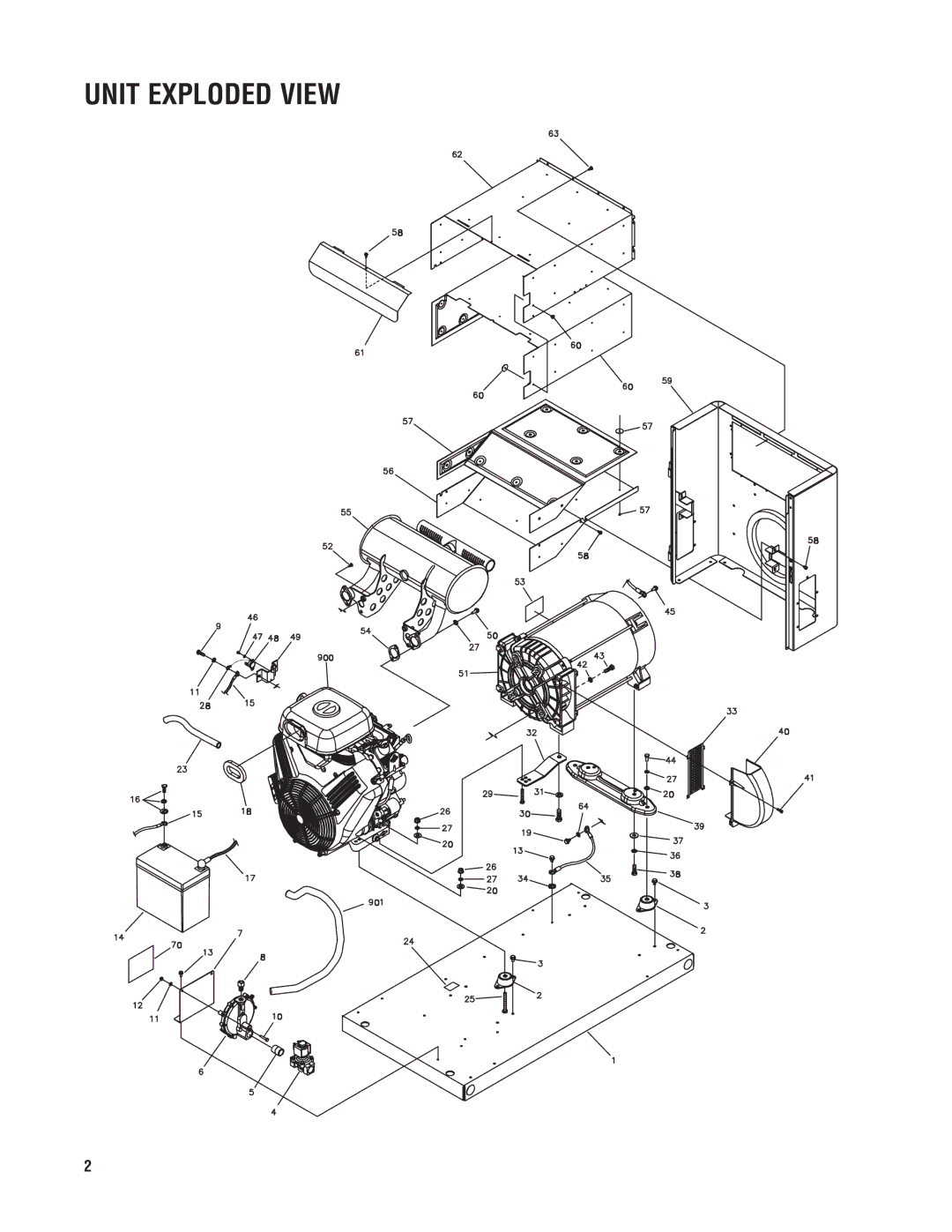 Briggs & Stratton 40265 manual Unit Exploded View 