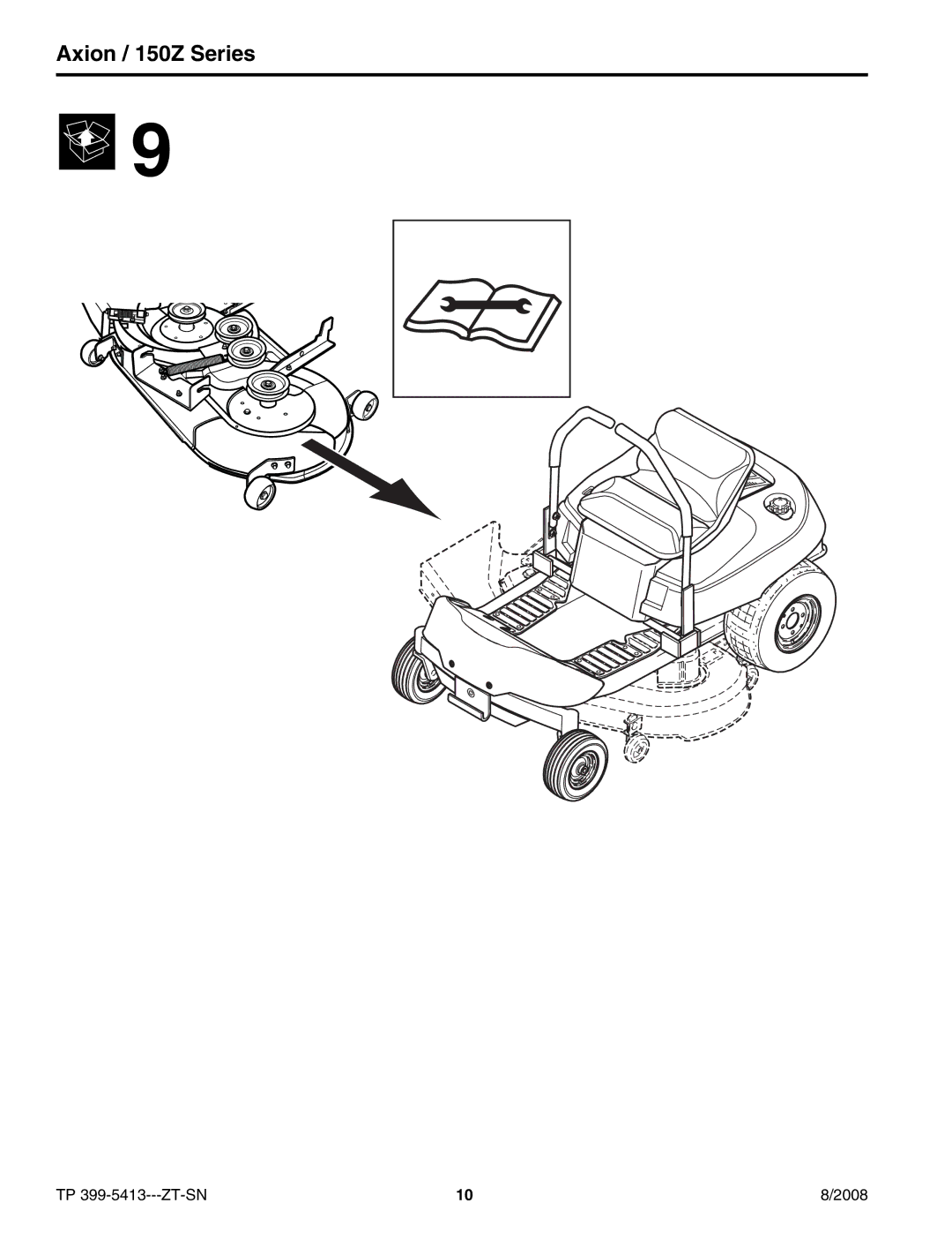 Briggs & Stratton 7800391, 7800376, 7800388, 7800379, 7800378, 7800390 manual Axion / 150Z Series 