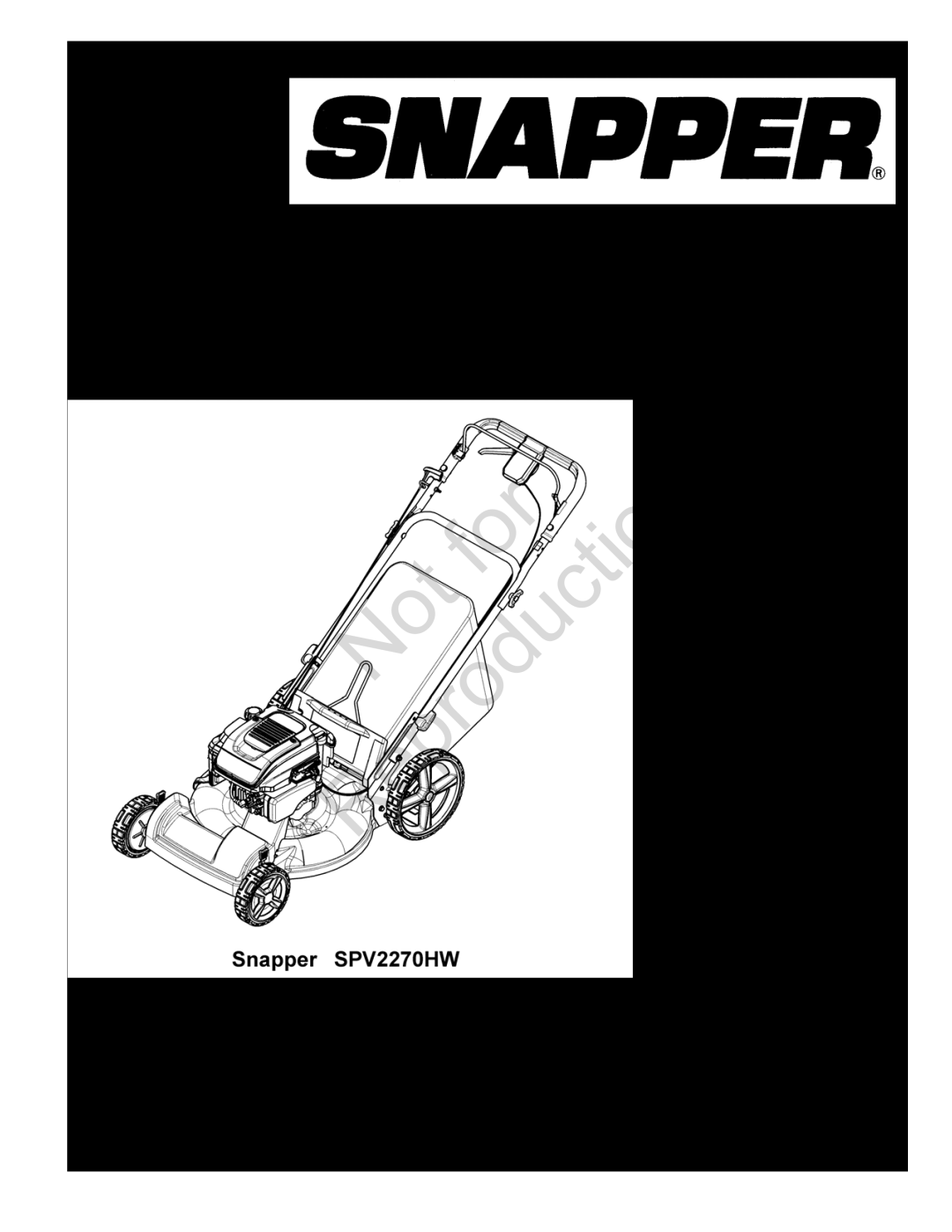 Briggs & Stratton 7800420 manual Variable Speed High Wheel Walk Behind Mowers, Parts Manual for, Description, Manual No 