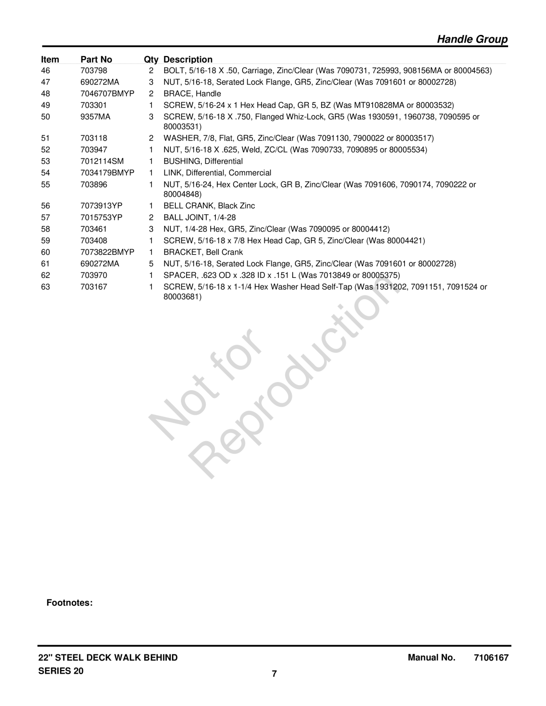 Briggs & Stratton 7800849 manual 80003681 