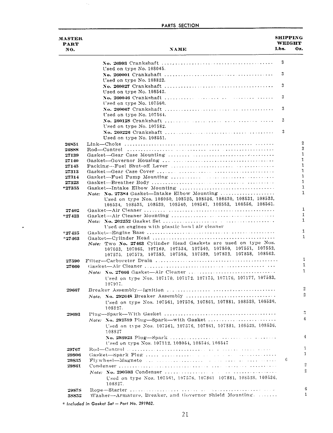 Briggs & Stratton 8-P manual 