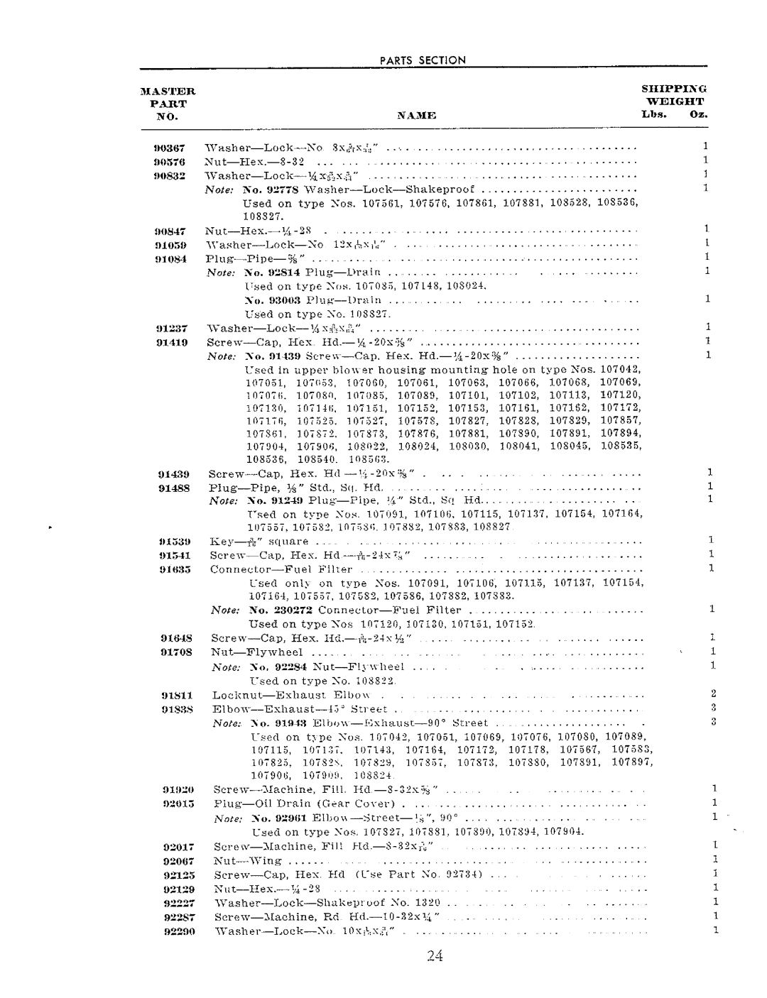 Briggs & Stratton 8-P manual 