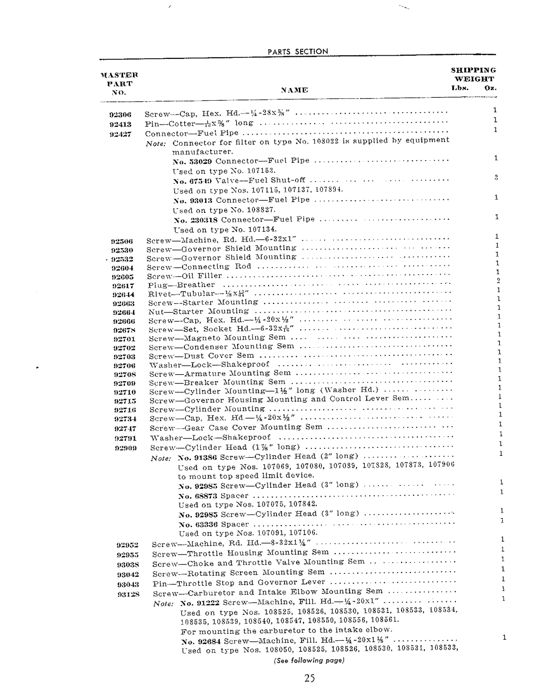 Briggs & Stratton 8-P manual 