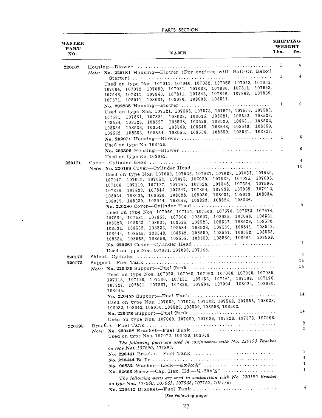 Briggs & Stratton 8-P manual 