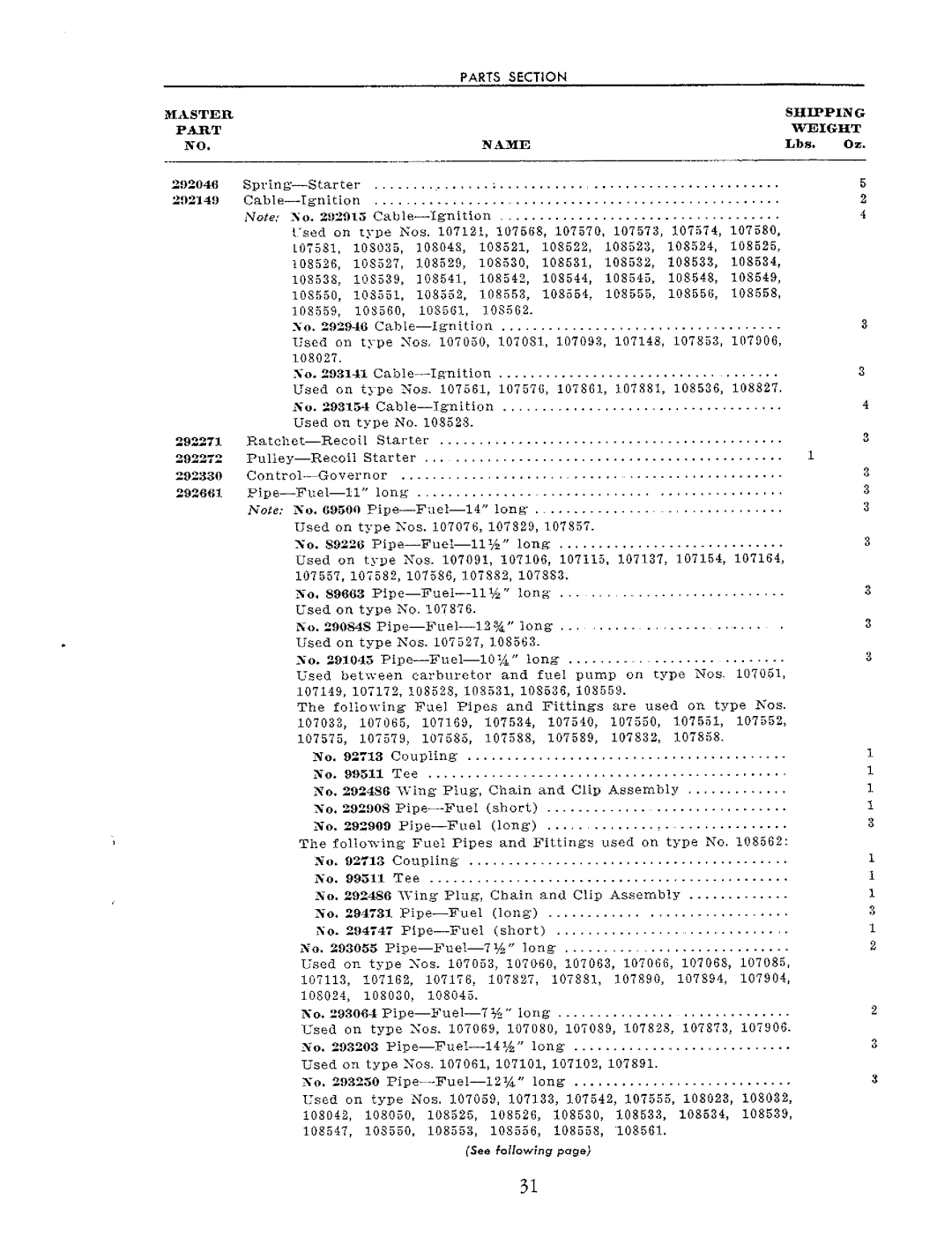 Briggs & Stratton 8-P manual 