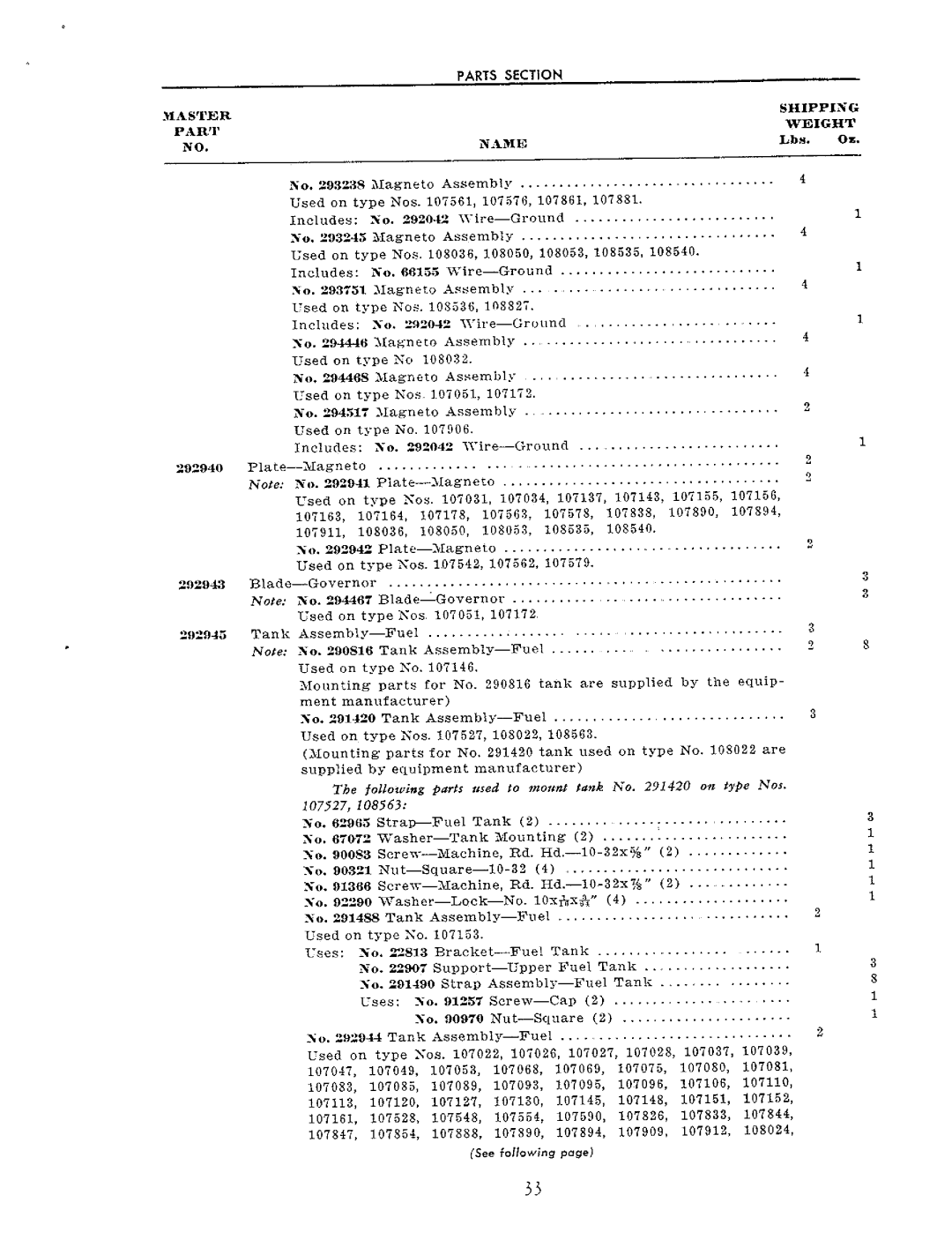 Briggs & Stratton 8-P manual 