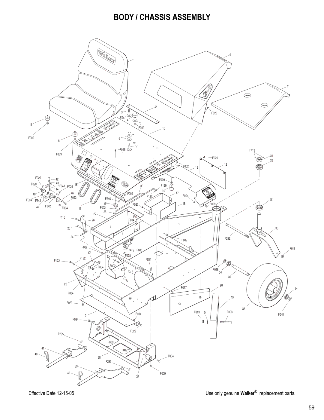 Briggs & Stratton MB (18 HP) owner manual F009 