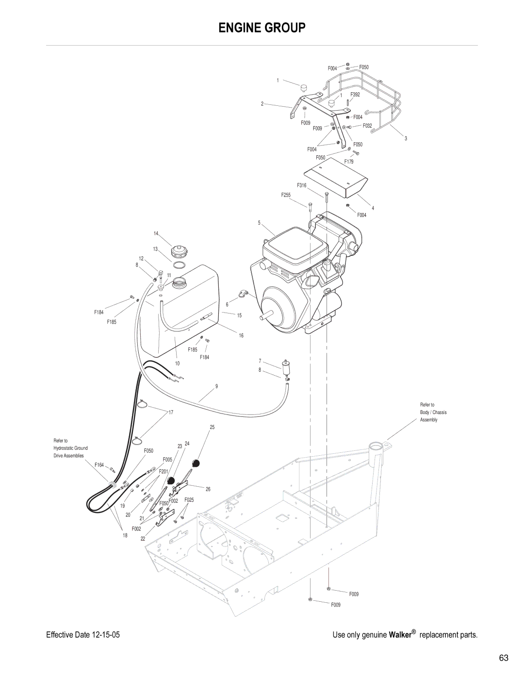 Briggs & Stratton MB (18 HP) owner manual F392 