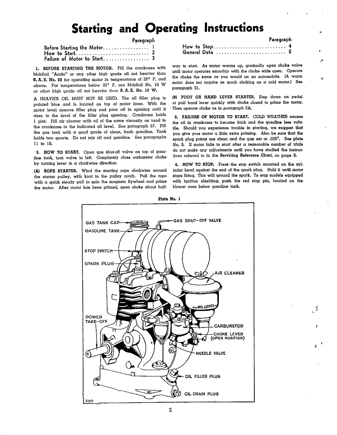 Briggs & Stratton NR, NP manual 