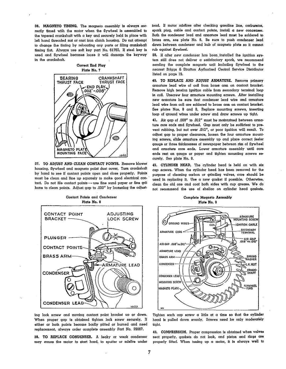 Briggs & Stratton NR, NP manual 