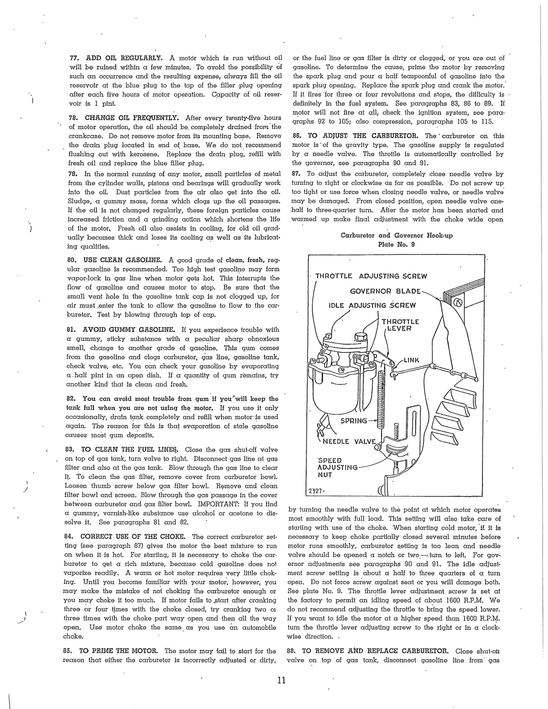 Briggs & Stratton PC306, PC307, PC304, PC305, PC300, PC303 manual 