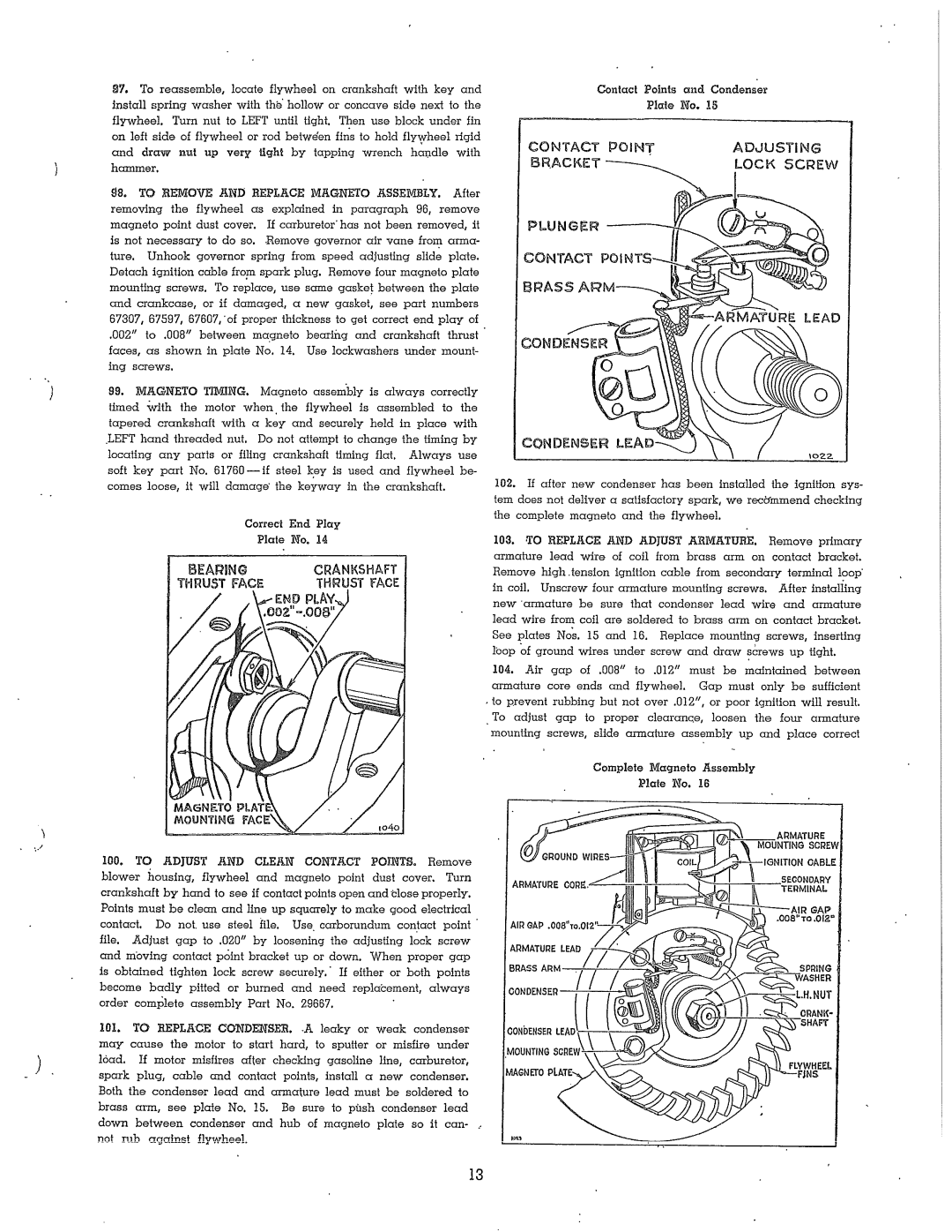 Briggs & Stratton PC305, PC307, PC306, PC304, PC300, PC303 manual 