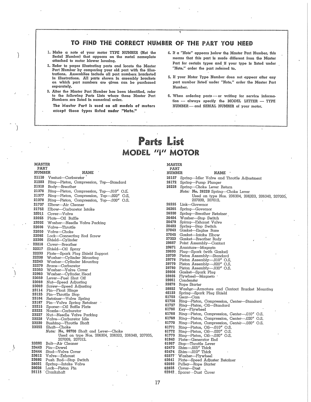 Briggs & Stratton PC306, PC307, PC304, PC305, PC300, PC303 manual 