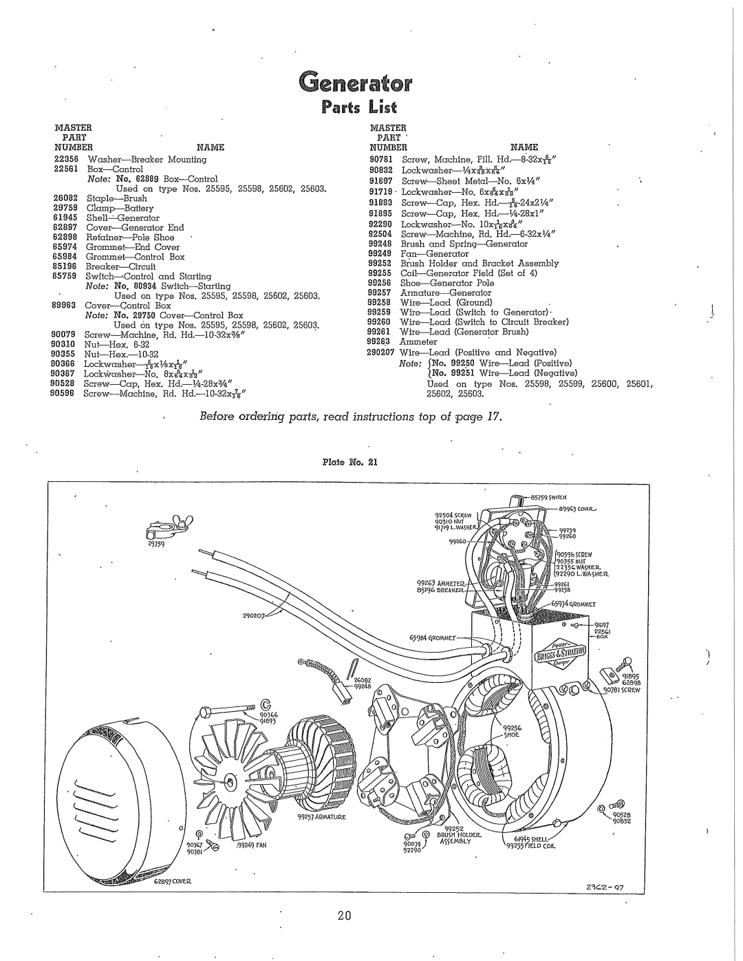 Briggs & Stratton PC300, PC307, PC306, PC304, PC305, PC303 manual 