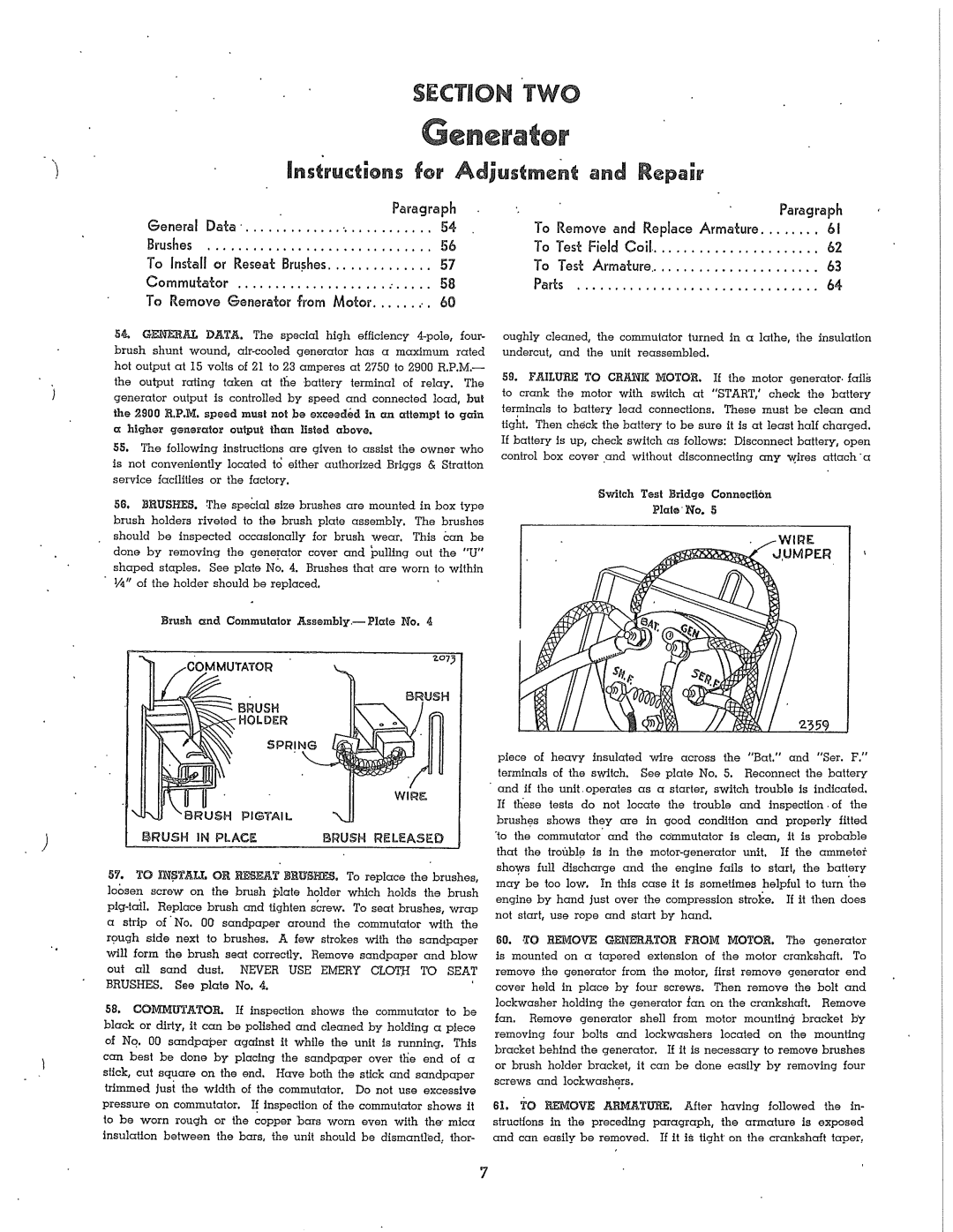 Briggs & Stratton PC305, PC307, PC306, PC304, PC300, PC303 manual 