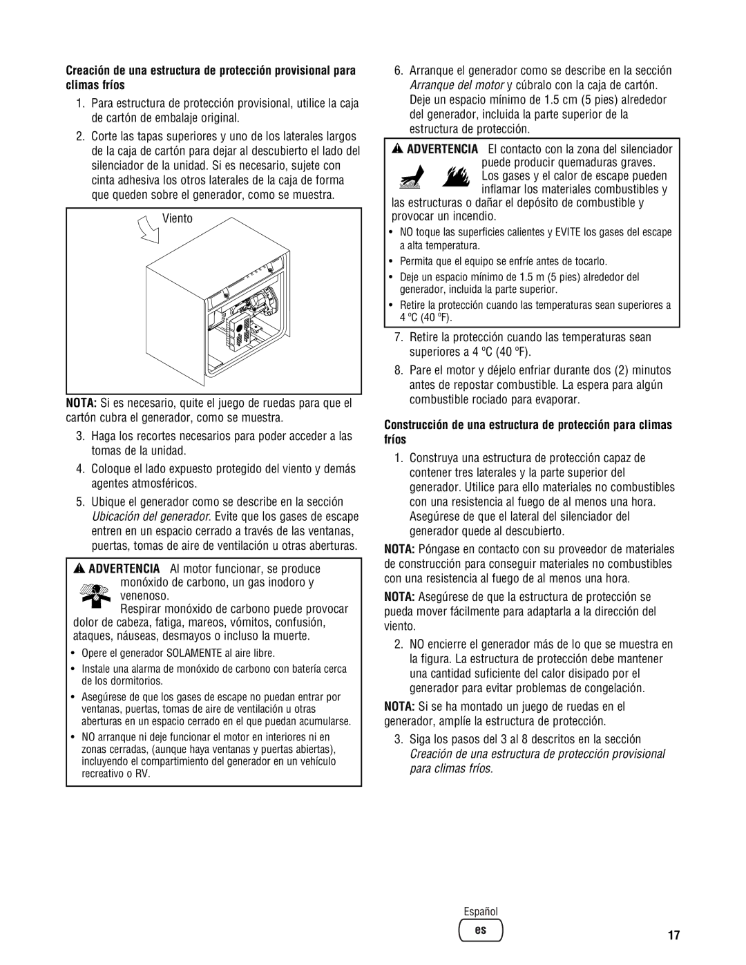 Briggs & Stratton PRO8000 manual 