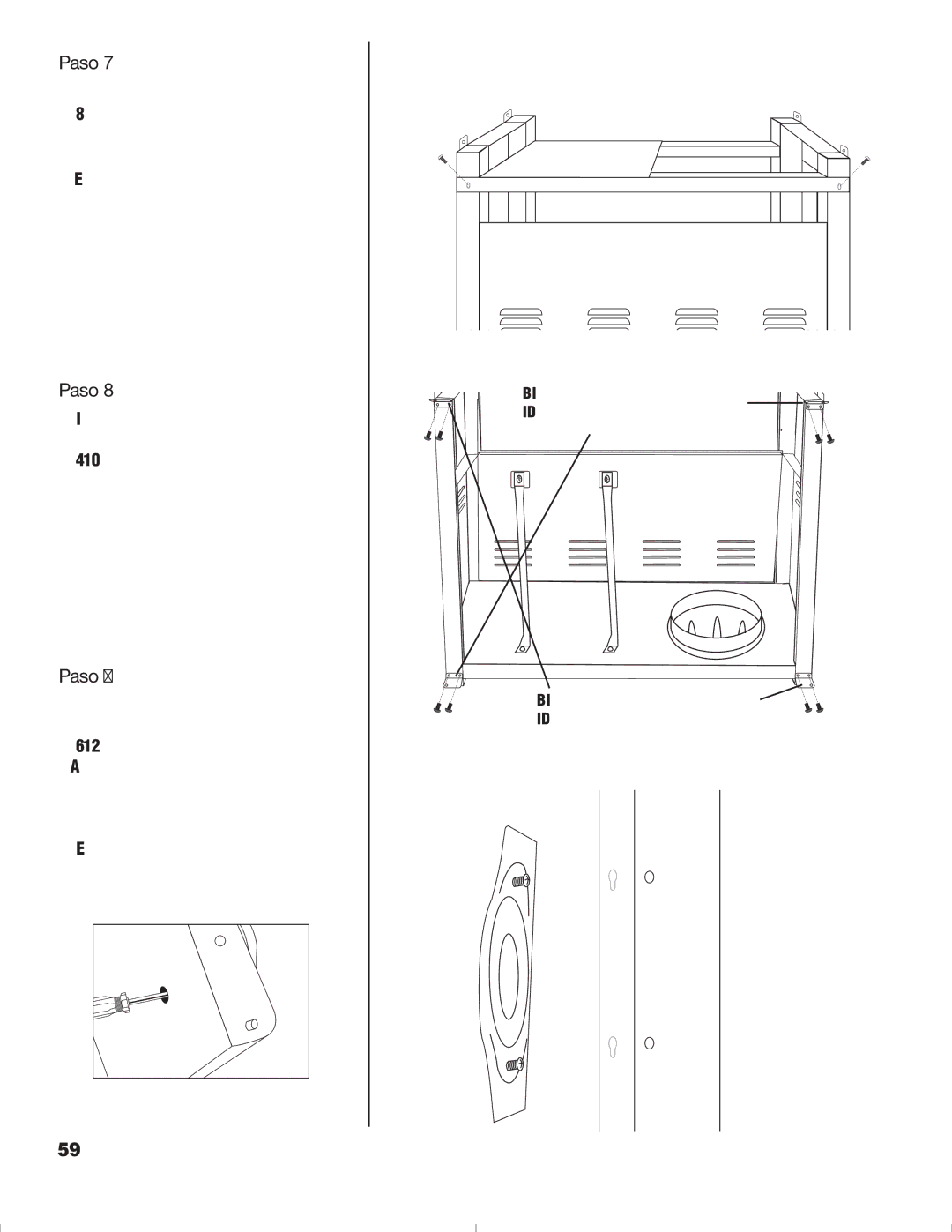 Brinkmann 1575 owner manual Paso 