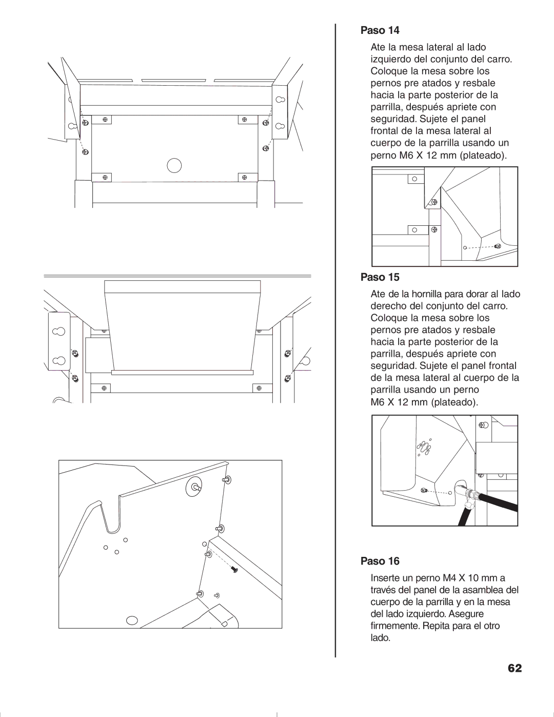 Brinkmann 1575 owner manual Paso 