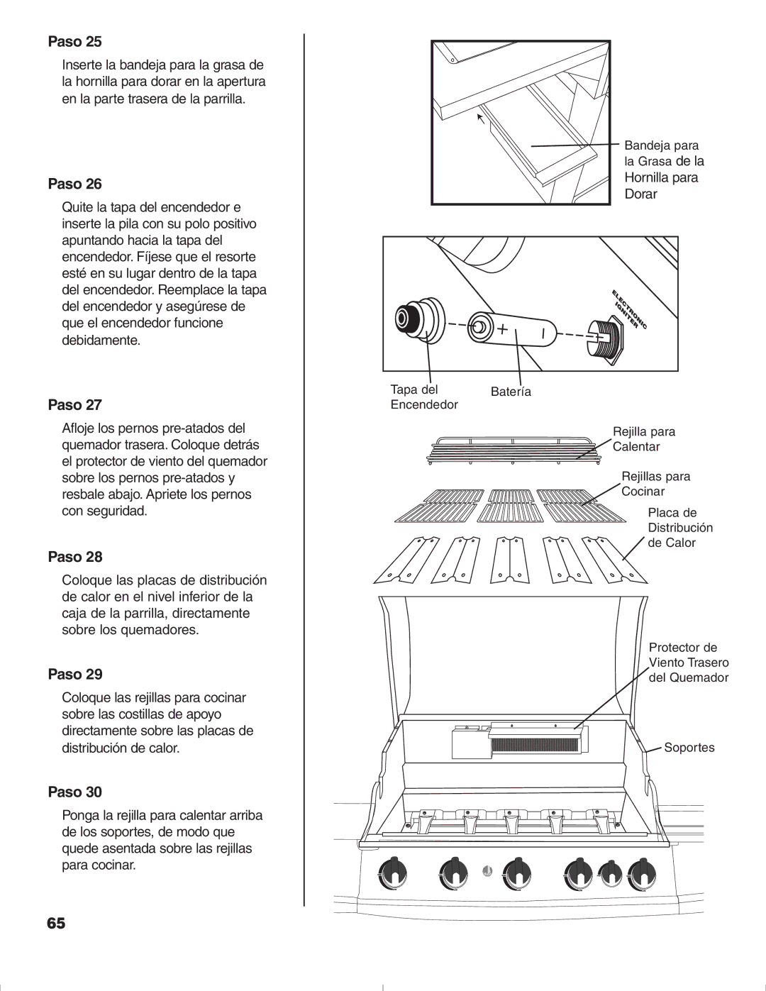 Brinkmann 1575 owner manual Paso 