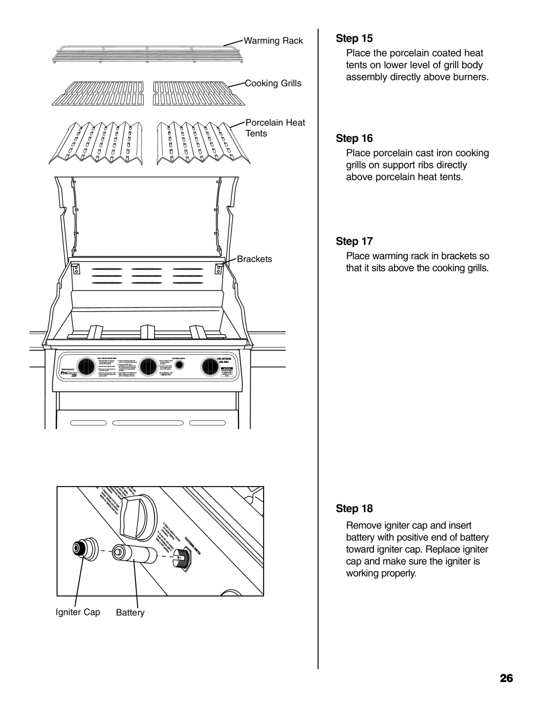 Brinkmann 2200 owner manual Step 