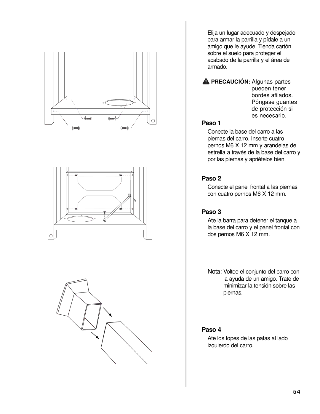 Brinkmann 2415 owner manual Paso 