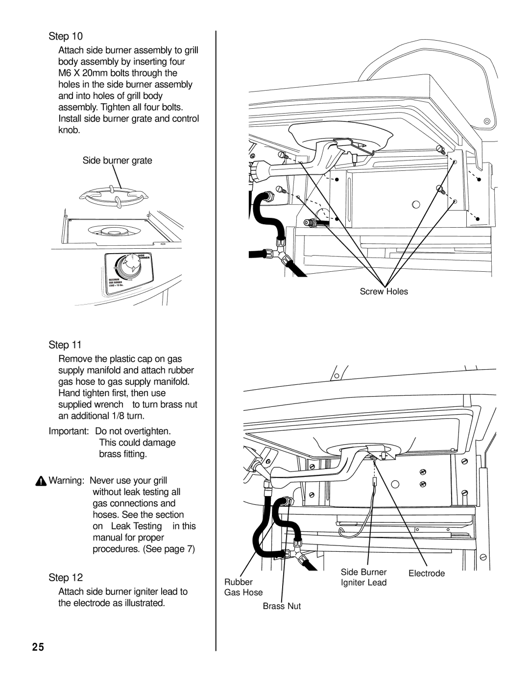 Brinkmann 2600 Series owner manual Step 