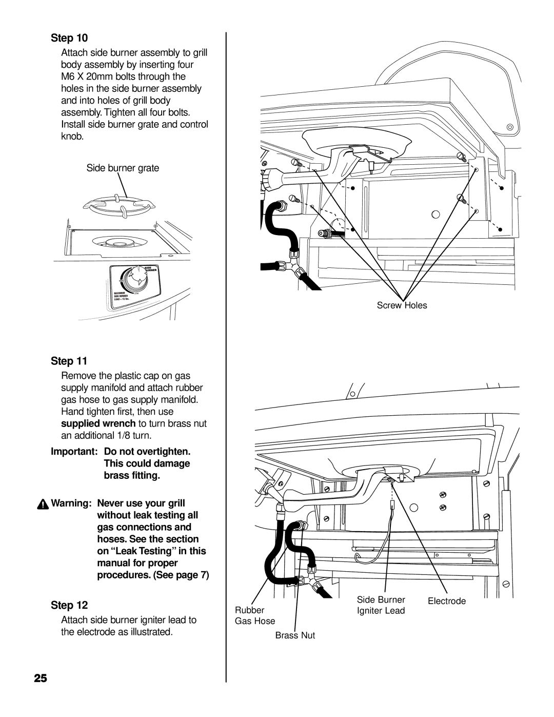 Brinkmann 2610 Series owner manual Step 