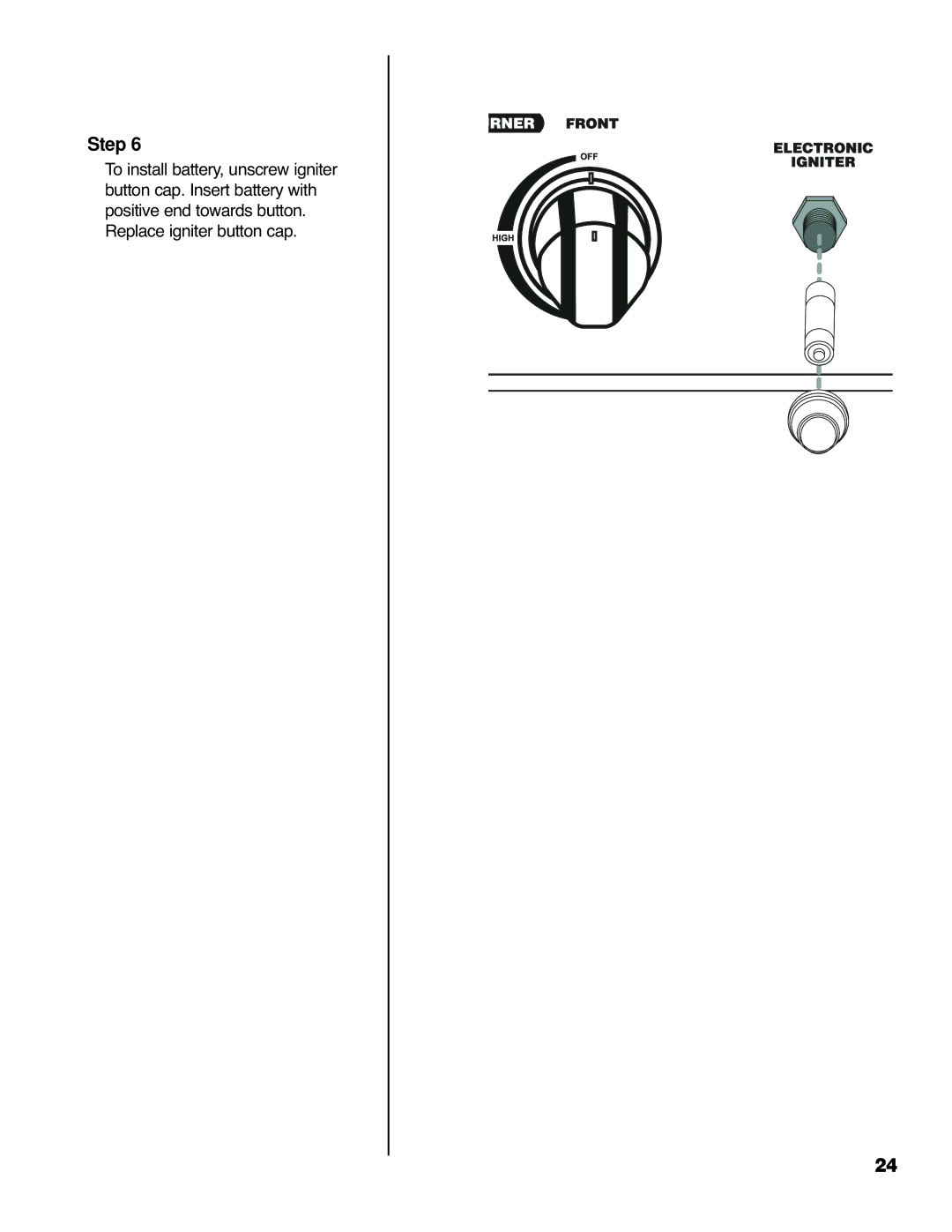 Brinkmann 4905 owner manual Step 