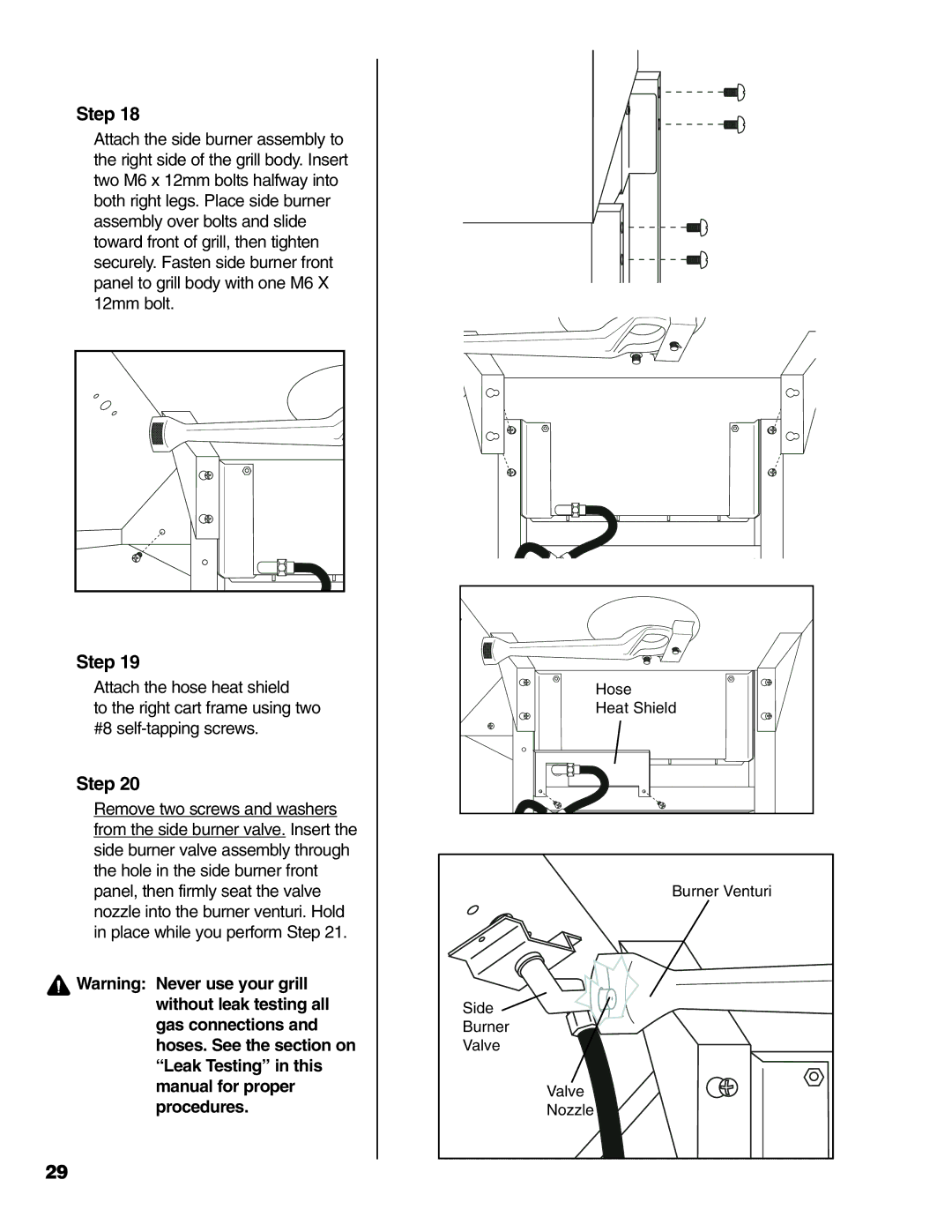 Brinkmann 6345 Series owner manual Step 