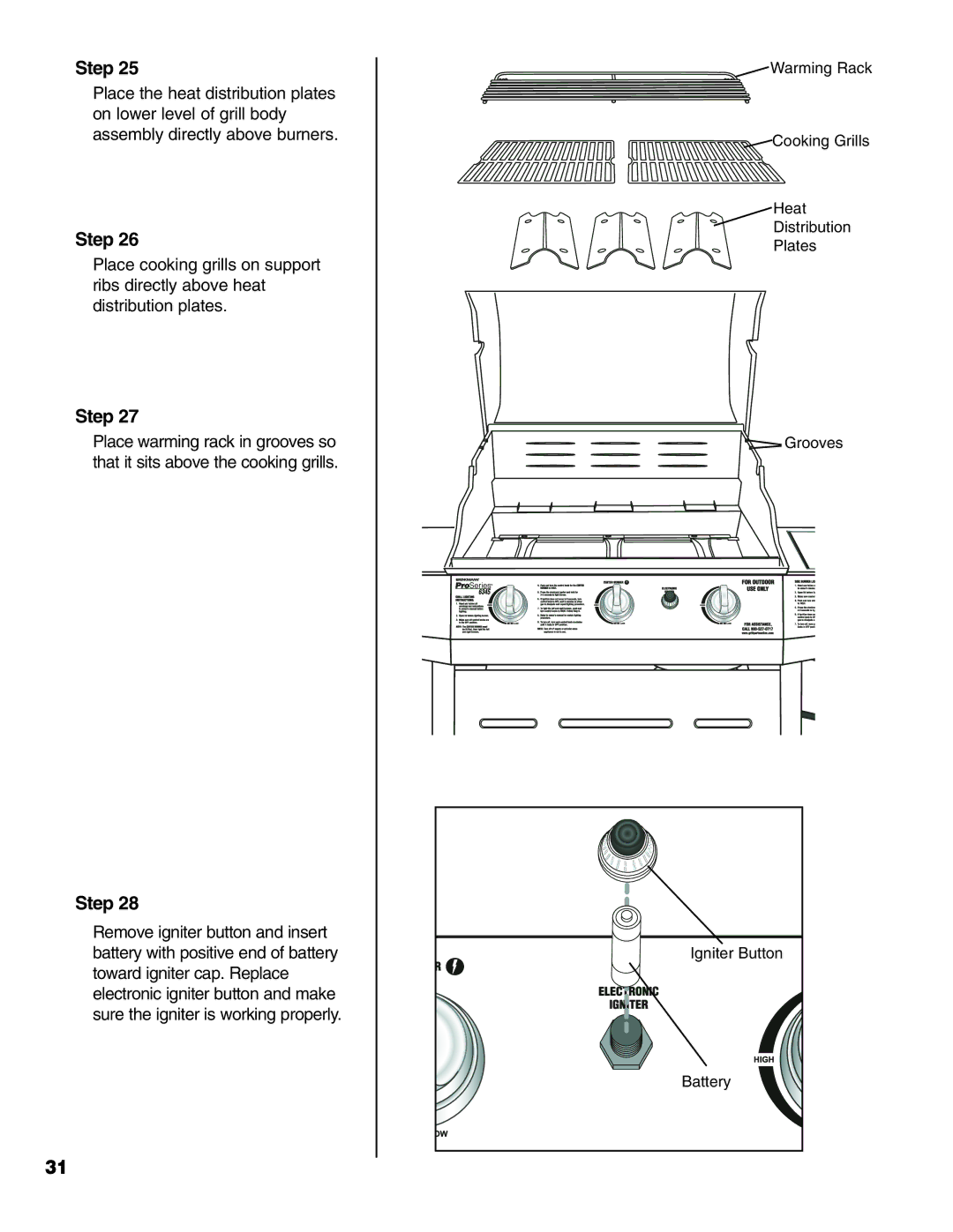 Brinkmann 6345 Series owner manual Step 