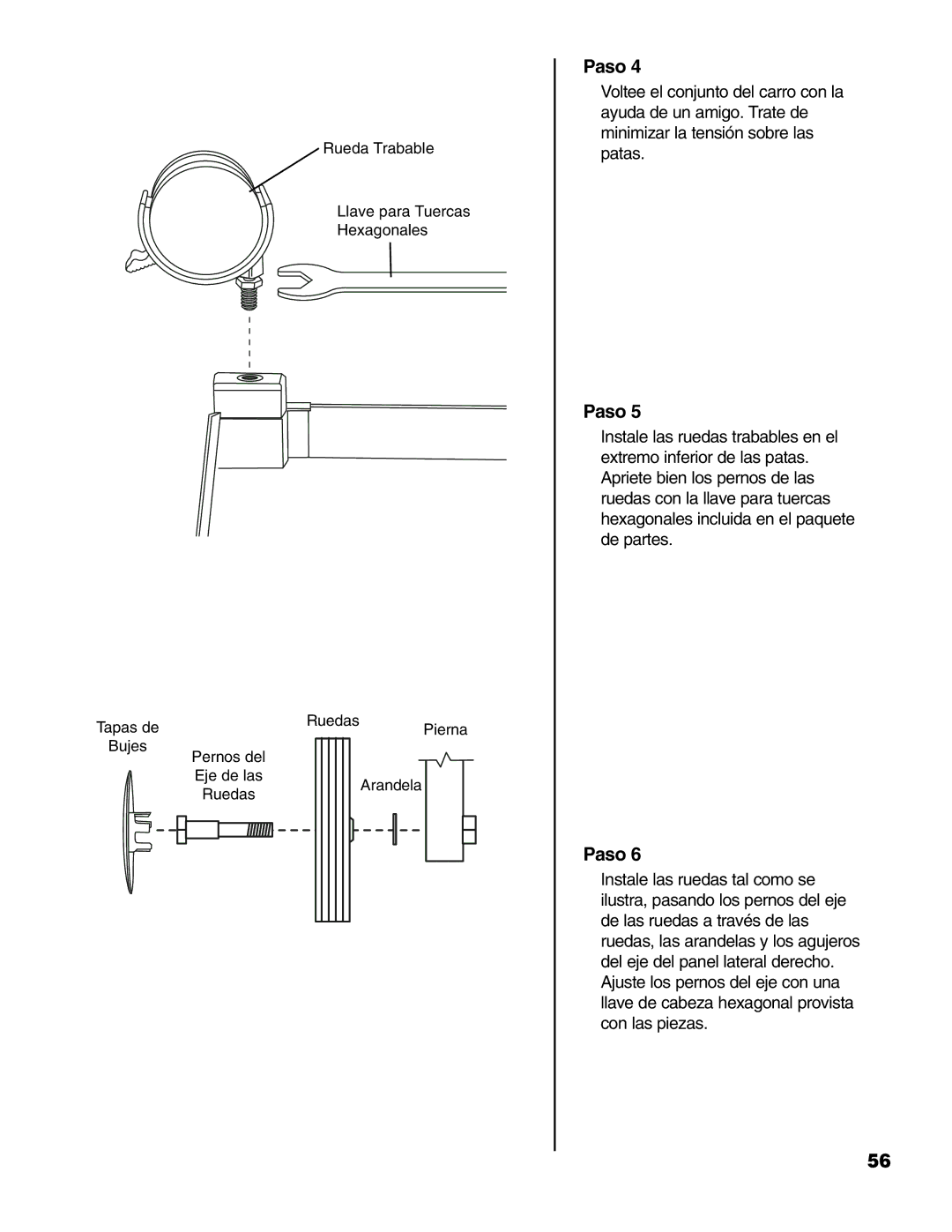 Brinkmann 6345 Series owner manual Paso 